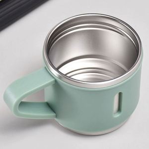 ชุดของขวัญกระติกน้ำสุญญากาศสแตนเลสแบบกำหนดเอง พร้อมแก้ว 2 ใบ ขนาด 500 มล. กระติกน้ำเก็บอุณหภูมิ กล่องของขวัญ เหมาะสำหรับเป็นของขวัญทางธุรกิจ - Product Image 5