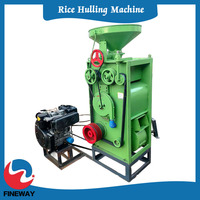 Machine de décorticage et de blanchiment du riz combinée commerciale avec épurateur, polisseur et trieuse, moteur électrique robuste, faible taux de bris