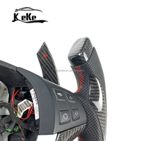 Volant de direction en fibre de carbone personnalisé pour BMW Série 3 E90 E91 E92 E93 M3 325i 330i 335i, style moderne, volant de course