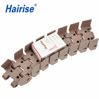 Chaînes en plastique à surface courbe de la série Hairise Har8828 pour le transport du tabac