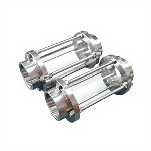 Vitre de contrôle sanitaire en acier inoxydable 304 304L 316L pour les industries pharmaceutiques avec verre de quartz borosilicaté de haute qualité - Product Image 2