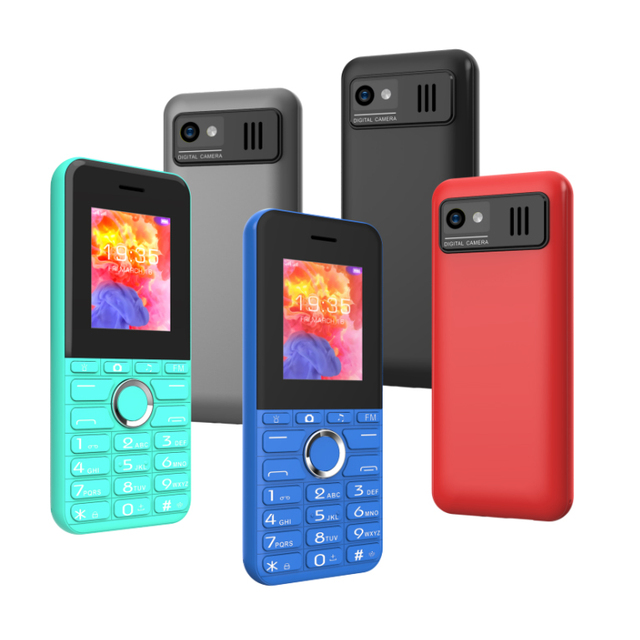 Oem 1.77 Inch Cheap Price 4g Keypad Mobile Phone Manufacturer Custom 4g Volte with Usa Bands Cellphone Feature Button Phones