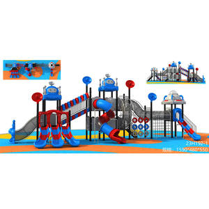 Terrain de jeu extérieur de conception moderne rentable aire de jeux extérieure pour enfants ensemble de jeu Playhouse parc scolaire amusant - Product Image 5