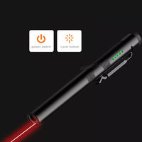 STARYNITE – lampe de poche tactique infrarouge Led en aluminium Rechargeable 4 en 1 avec pointe rouge COB et lumière UV noire