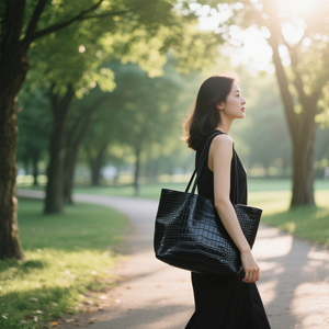 <span class=keywords><strong>Bolso</strong></span> de mano de piel sintética vegana con diseño de cocodrilo personalizado de fabricante, <span class=keywords><strong>bolso</strong></span> de mano, <span class=keywords><strong>bolso</strong></span> de compras <span class=keywords><strong>para</strong></span> mujer con cremallera - Product Image 2