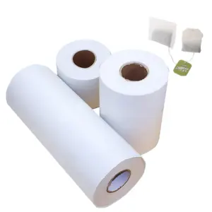Good Price16.5g 18gsm 21g PLA Biodegradable Corn Fiber Tea Bag Roll Non woven Bagged Filter for Tea Packaging