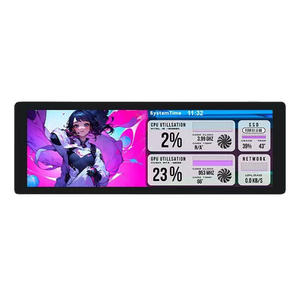 Pantalla IPS de 7,9 pulgadas, 400X1280 píxeles, panel de vidrio templado, interfaz HM, función táctil opcional - Product Image 1