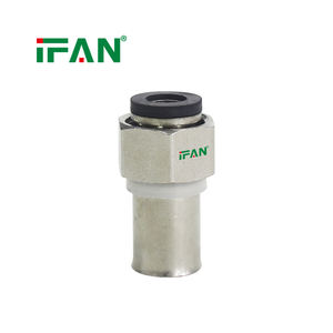 IFAN Échantillon Gratuit Raccords à Sertir en Laiton Raccords Sertir <span class=keywords><strong>Multicouche</strong></span> Pex Raccords de <span class=keywords><strong>Plomberie</strong></span> Tube à Sertir - Product Image 3