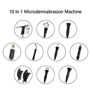 Máquina de Hidrodermoabrasión Facial 10 en 1, Modelo 2023, H2O2 Hydrofacials 8 en 1, Máquina de Microdermoabrasión con Cristales de Diamante - Product Image 5