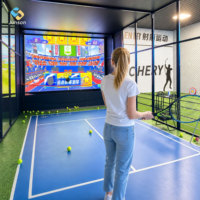Jeu interactif mural VR multifonctionnel, simulateur de tennis AR, jeu de sport et de fitness en intérieur pour les installations de divertissement commerciales