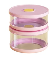 Boîte à lunch isotherme en verre borosilicate pour bébé, sans BPA, pour préserver la fraîcheur des aliments.