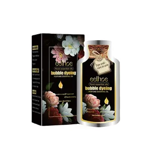 NEW arrival 20ml Permanent Normal Fast Black Hair Shampoo wholesale factory supplier private label apple hair dye