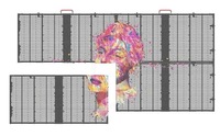 Écran LED en verre transparent intérieur/extérieur Haute luminosité P3.91-P7.82 Mur vidéo pour centre commercial et magasin de détail