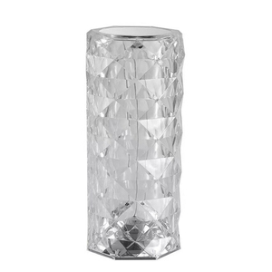 Crystal Geometric <b>Night</b> <b>Light</b> LED Warm White 2700K <b>Plug</b>-In Modern Design Home Use - Product Image 1