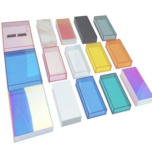 Boîte de rangement pour cils en acrylique, support pour palette de cils, organisateur anti-poussière, étui pour extension de cils, outil de beauté - Product Image 3