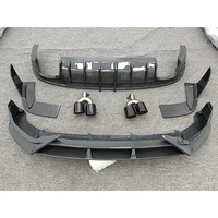 Kit carrosserie en fibre de carbone YICKU très vendu pour Audi Q5/Q5L/SQ5 - Lame avant/diffuseur arrière avec amélioration du système d'échappement