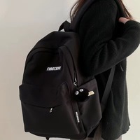 Sac à dos scolaire multi-poches durable avec bretelles respirantes, compatible avec ordinateur portable 15,6 pouces pour collégiens et lycéens