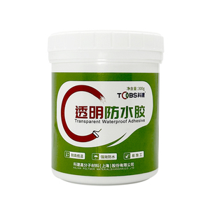 Transparante acryl waterdichte lijm voor buitenmuren, badkamers, buiten- en dakreparatie van scheuren en lekkages - 100% waterdichte kleefstof - Product Image 1