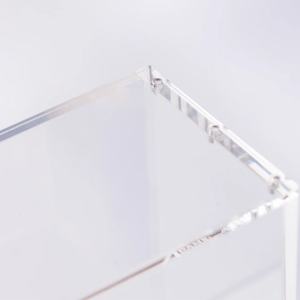 Modern Foldable Eco-Friendly Acrylic <b>Display</b> Case for Chinese 5th Anniversary Collection <b>Box</b> - Product Image 6