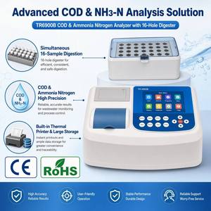 Analyseur de qualité de l'eau multiparamètres TR6900B, testeur d'azote ammoniacal COD, digesteur intelligent à 16 puits pour laboratoire d'épuration des eaux usées - Product Image 2