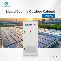 Batería de Litio Lifepo4 de 261Kwh 125Kw BESS, Batería de Almacenamiento de Energía, Contenedor BESS, Gabinete Exterior, Paquete de Baterías de Iones de Litio