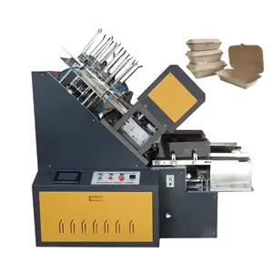 Commercial die cutting machine for paper lunch box disposable tableware machine