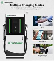 XUDIANTONG Station de recharge rapide DC pour véhicules électriques 240kW-320kW, Boost 300A, double connecteur, pour usage public, flotte et commercial