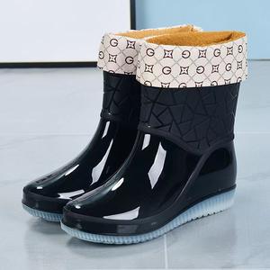 Botas de Lluvia Impermeables de Moda para Mujer, Estilo Chelsea, de Caña Baja, Versátiles, Antideslizantes, para Caminatas Urbanas - Product Image 2