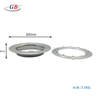 Fabricants d'accessoires de rideaux de haute qualité 40MM * 60MM gros anneau d'oeillet à œillets