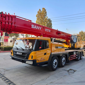 Grue tout-terrain Sany d'occasion fiable de 75 tonnes, performances de levage stables pour les projets de construction lourde - Product Image 1