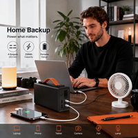 Station d'alimentation portable numérique 228Wh légère, à technologie de batterie basse température, sécurisée, -40°C ° Camping en hiver par temps froid