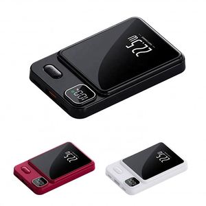 Nuevo Diseño de Última Generación, Batería Externa Inalámbrica de PVC de 10000 mAh, Cargador Rápido PD22.5W, Portátil, con Pantalla LED y Batería de Polímero de Litio - Product Image 1