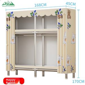 <span class=keywords><strong>Armadio</strong></span> Portatile Impermeabile Marca Wayon con Tessuto Non Tessuto e Asta in Acciaio per Stoccaggio in Soffitta55 - Product Image 4