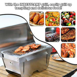 Parrilla Grande <span class=keywords><strong>para</strong></span> Barbacoa de Carbón al Aire Libre, Plancha y Accesorios <span class=keywords><strong>para</strong></span> Barbacoa - Product Image 3