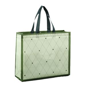 Bolsas de Compras Portátiles Promocionales al por Mayor, Bolsas Reutilizables Ecológicas, Bolsas de Tela No Tejida con Logotipo Personalizado - Product Image 6