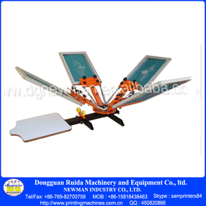 -Rotary manual 4 color <span class=keywords><strong>1</strong></span> estación camiseta Impresión <span class=keywords><strong>de</strong></span> pantalla <span class=keywords><strong>de</strong></span> máquina rotativa <span class=keywords><strong>de</strong></span> <span class=keywords><strong>la</strong></span> máquina <span class=keywords><strong>de</strong></span> impresión <span class=keywords><strong>de</strong></span> pantalla - Product Image 2