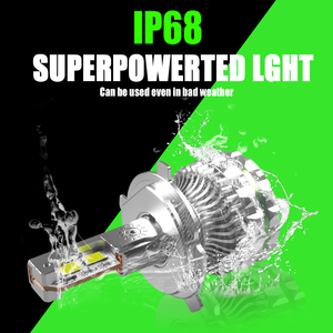 Carolyn Bombillos Led Para Carro H4 faro Led para coche 50000 lúmenes H4 plomo faro 300W bombillas de coche con Canbus - Product Image 4