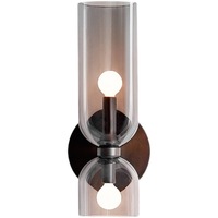 Lampe murale en verre LED moderne pour intérieur avec installation encastrée, éclairage décoratif