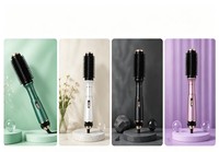 Peigne à cheveux électrique professionnel avec revêtement en céramique, chauffage rapide et fonctions de sécurité - Multifonctionnel pour salon et usage domestique