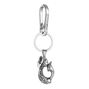 Viking Mythical Beast <b>Keychain</b> Zinc Alloy Pendant Metal Hook Leather Strap Unisex Gift Charm - Product Image 5
