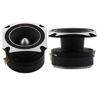 Speaker Tweeter Super Bullet dengan Diafragma Aluminium dan Voice Coil 1 inci untuk Mobil