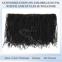 Extensions de dreadlocks Sister Locs Originea 0,2 cm en cheveux humains, micro-dreadlocks permanentes douces, 6-18 pouces