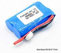 Batteries lithium-ion personnalisées 16500 2s1p 7.4v 850mAh 15C Batterie de drone pour voiture RC