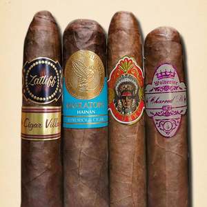 Custom Embossed Logo Gold Foil Cigar Band Label Stickers - Product Image 4