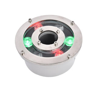 Projecteur LED RGB 6W 3000K 6000K pour <span class=keywords><strong>Fontaine</strong></span>, 12V, Extérieur, Corps en Acier Inoxydable, IP68, pour Bassin avec Éclairage – Vente Directe Usine - Product Image 2