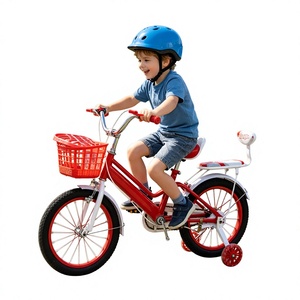 Vélo Enfant Monovitesse à Cadre Acier en Promotion, 12-20 Pouces, avec Roues d'Apprentissage, Garçons Filles, <span class=keywords><strong>Frein</strong></span> à Disque en Alliage d'Aluminium - Product Image 3
