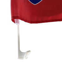 Drapeau de voiture personnalisé avec logo, Turquie, Maroc, drapeau national turc pour voiture, promotionnel, vente en gros