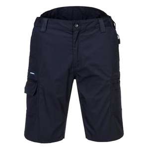 PORTWEST - KX340DNR33 KX3 Ripstop short bleu marine foncé-PANTALON DE TRAVAIL EAN 5036108317288 SHORT DE TRAVAIL - Product Image 1