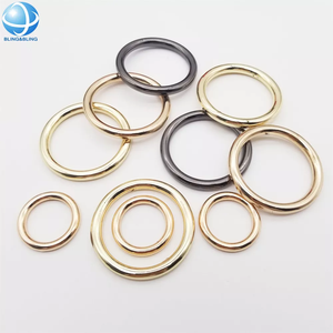 Boucles métalliques pour maillots de bain, anneaux en alliage de zinc argenté pour bretelles de soutien-gorge, connecteurs pour bikini, accessoires de lingerie - Product Image 1