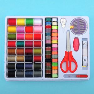 Multi-function Portable Professional <b>Sewing</b> <b>Kit</b> Box with Measure Scissor Thimble Thread Needle Tape - Product Image 6
